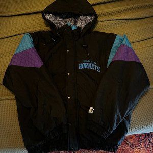Charolette Hornets 90's Starter Puffer Jacket